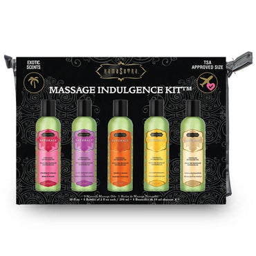 KAMASUTRA - Kama Sutra Naturals Indulgence Massage Oil Travel Kit by DelighToys