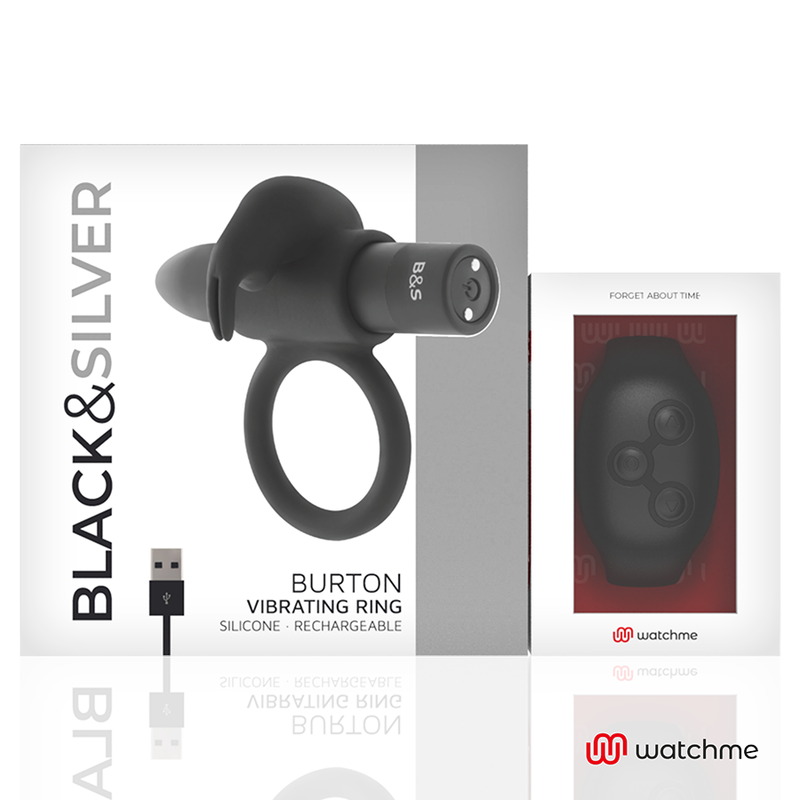 BLACK&SILVER - DelighToys Black & Silver Remote Control Ring by Burton