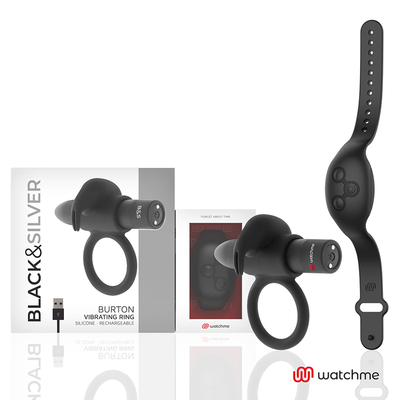 BLACK&SILVER - DelighToys Black & Silver Remote Control Ring by Burton