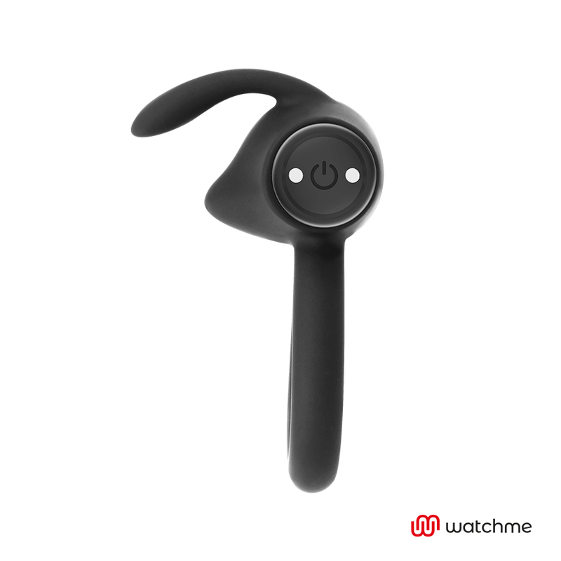 Black&Silver - Agron Remote Control Cockring Watchme