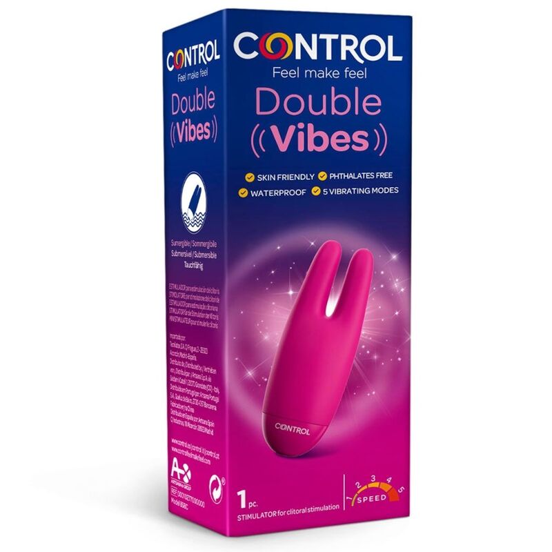 CONTROL - Double Vibes Stimulator by DelighToys