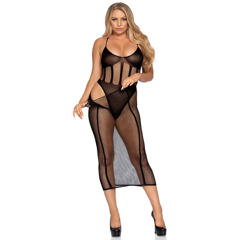 LEG AVENUE - Bodysuit and Skirt Set – One Size by DelighToys