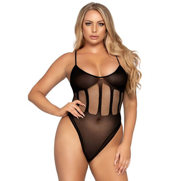 LEG AVENUE - Bodysuit and Skirt Set – One Size by DelighToys