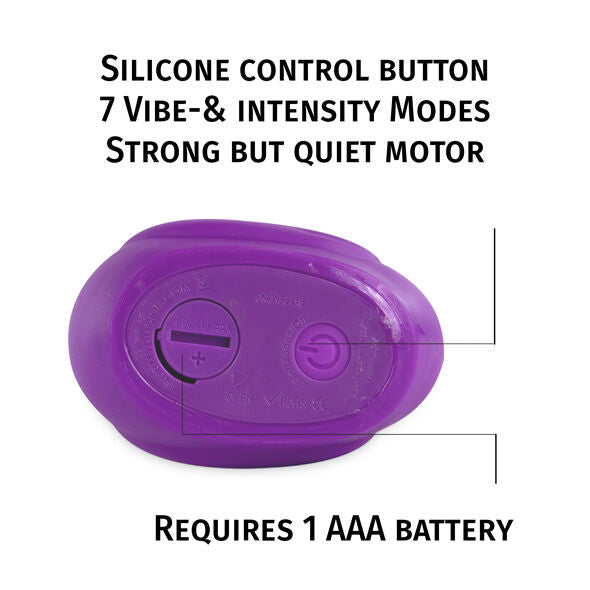 Big Tease Toys - I Rub My Duckie Classic Vibrating Duck Purple