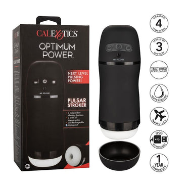 DelighToys - Optimum Power® Pulsar Stroker Vibrating and Suction Functio