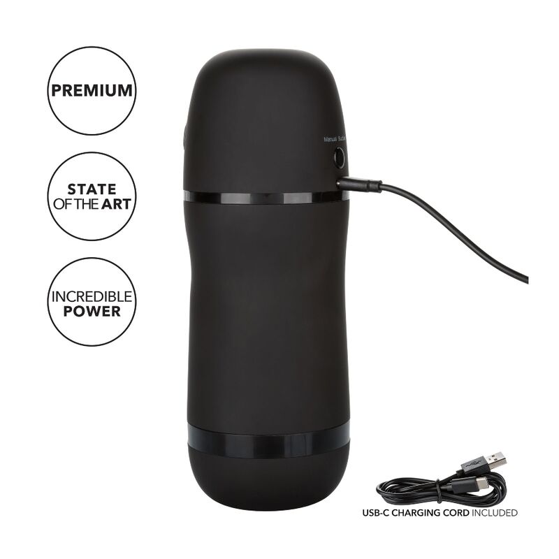 DelighToys - Optimum Power® Pulsar Stroker Vibrating and Suction Functio
