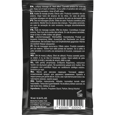 Coquette Chic Desire Kissable Warming Massage Oil 10ml – Massage & Oils – product photo 2