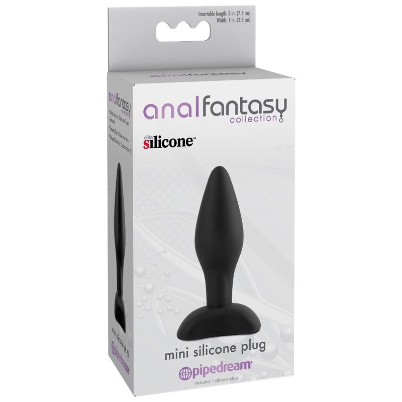 Explore anal play with the Anal Fantasy Mini Butt Plug. Comfortable, body-safe, and perfect for beginners. Hypoallergenic and phthalate-free.3