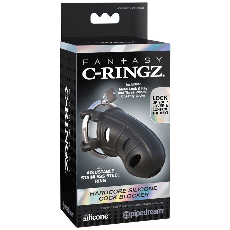 DelighToys - Fantasy C – Ringz – Extreme Silicone Chastity Device