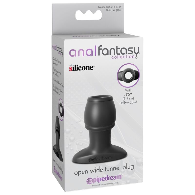 Explore deeper sensations with the Anal Fantasy Butt Tunnel Penetration Plug. Open tunnel design, body-safe silicone, and wide base for safe play. Perfect for adventurous users.7