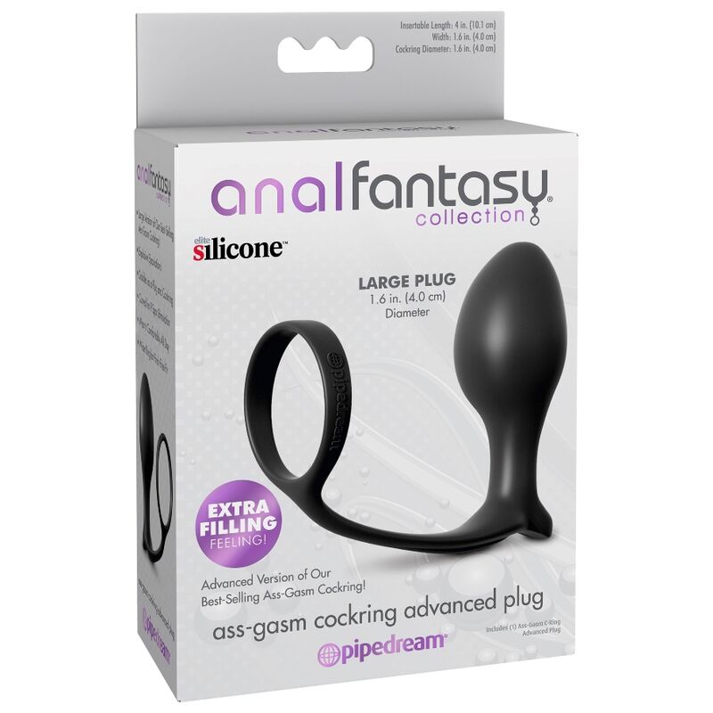 Experience intense pleasure with the Anal Fantasy - Ass Plug. Prostate stimulation, firm erections, and Elite Silicone™ material. Explosive results guaranteed.5
