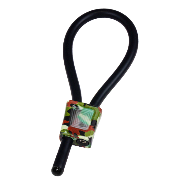 ELECTRASTIM - Prestige Electraloops Adjustable Cock Ring Camouflage