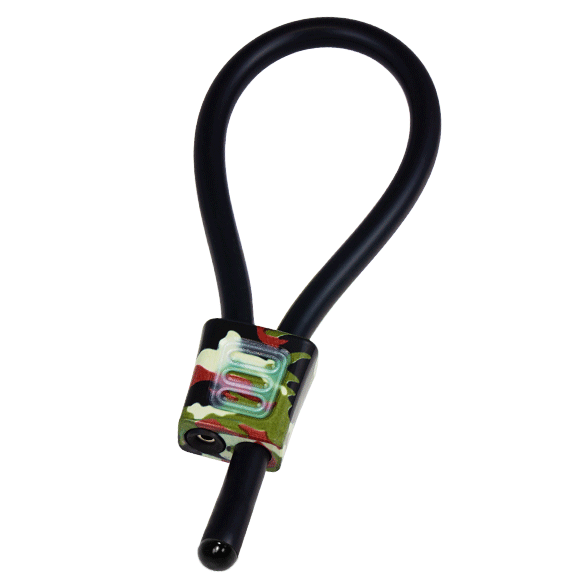 ELECTRASTIM - Prestige Electraloops Adjustable Cock Ring Camouflage