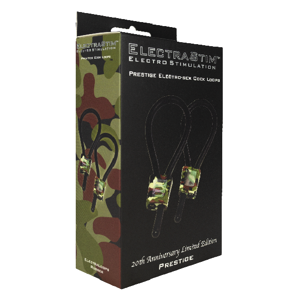 ELECTRASTIM - Prestige Electraloops Adjustable Cock Ring Camouflage