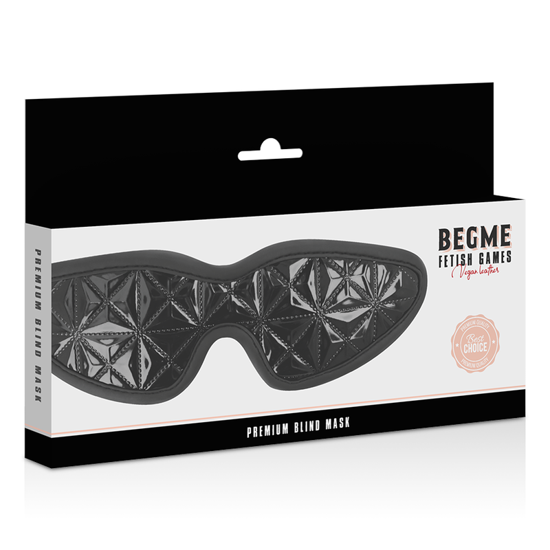 Begme - Black Edition Premium Blind Mask With Neoprene Lining