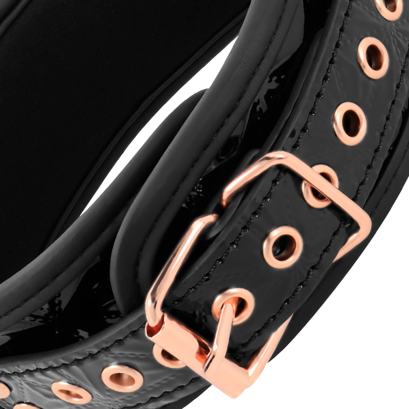 Begme - Black Edition Collar With Nipple Clamps With Neoprene Lining
