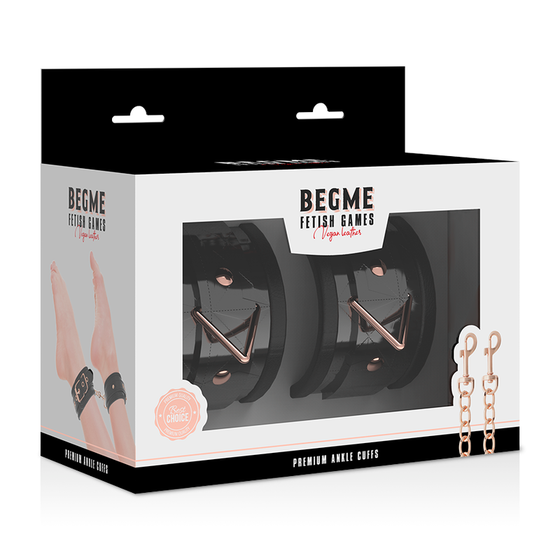 Begme - Black Edition Premium Ankle Cuffs With Neoprene Lining