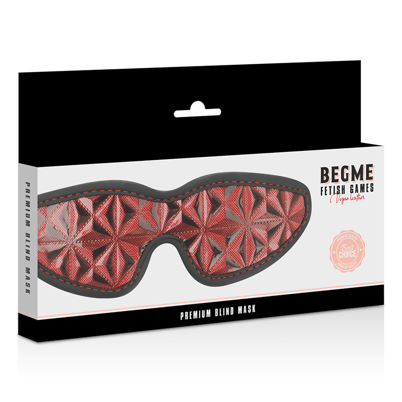 Begme - Red Edition Premium Blind Mask With Neoprene Lining