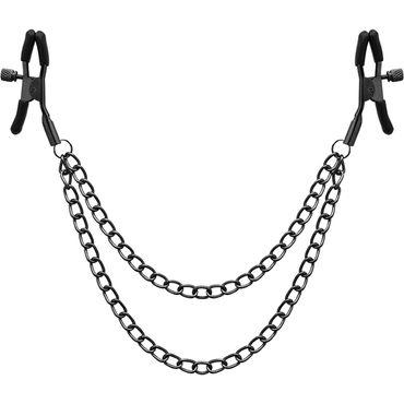 Begme - Red Edition Nipple Clips With Chain