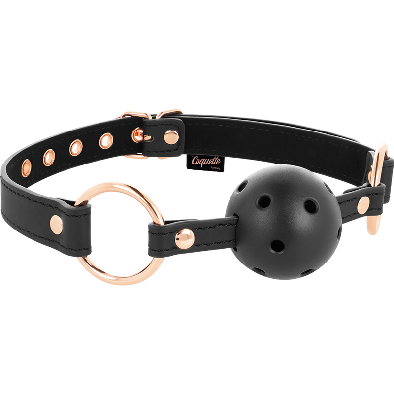 COQUETTE CHIC DESIRE - Breathable Vegan Leather Gag by DelighToys