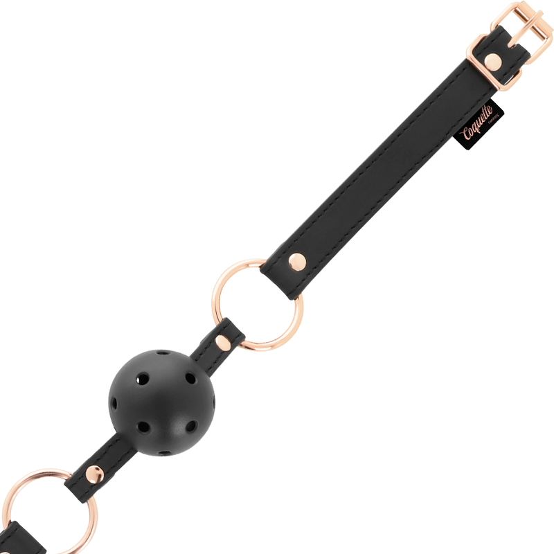 COQUETTE CHIC DESIRE - Breathable Vegan Leather Gag by DelighToys