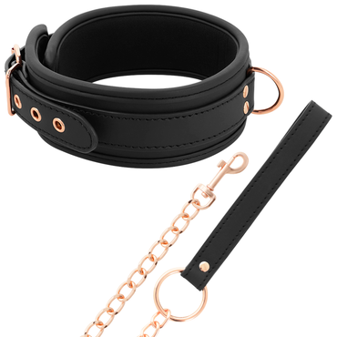 COQUETTE CHIC DESIRE - Vegan Leather Fantasy Necklace with Neoprene