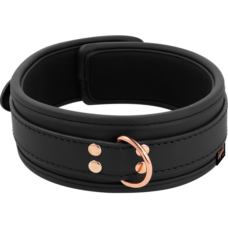 COQUETTE CHIC DESIRE - Vegan Leather Fantasy Necklace with Neoprene
