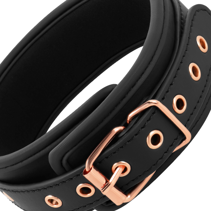 COQUETTE CHIC DESIRE - Vegan Leather Fantasy Necklace with Neoprene