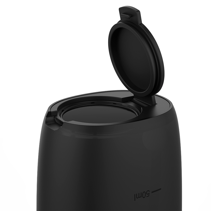 Enjoy safe and hygienic anal play with the Anbiguo Automatic Anal Cleaner. 5-speed flow, 360° spray, 210ml capacity, magnetic charging, and leak-free design.8