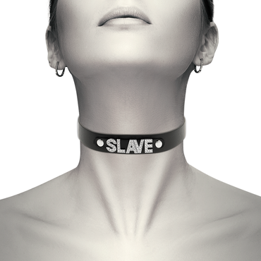 DelighToys - Coquette Chic Desire Vegan Leather Adjustable Choker by DelighToys