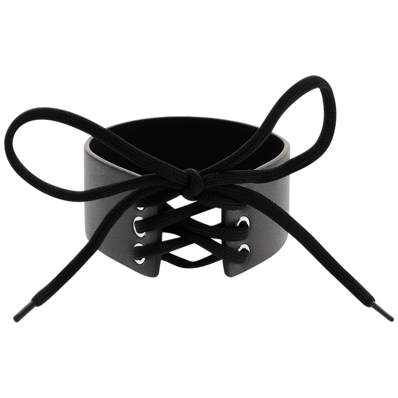 DelighToys - Coquette – Chic Desire Vegan Leather Adjustable Choker (1)