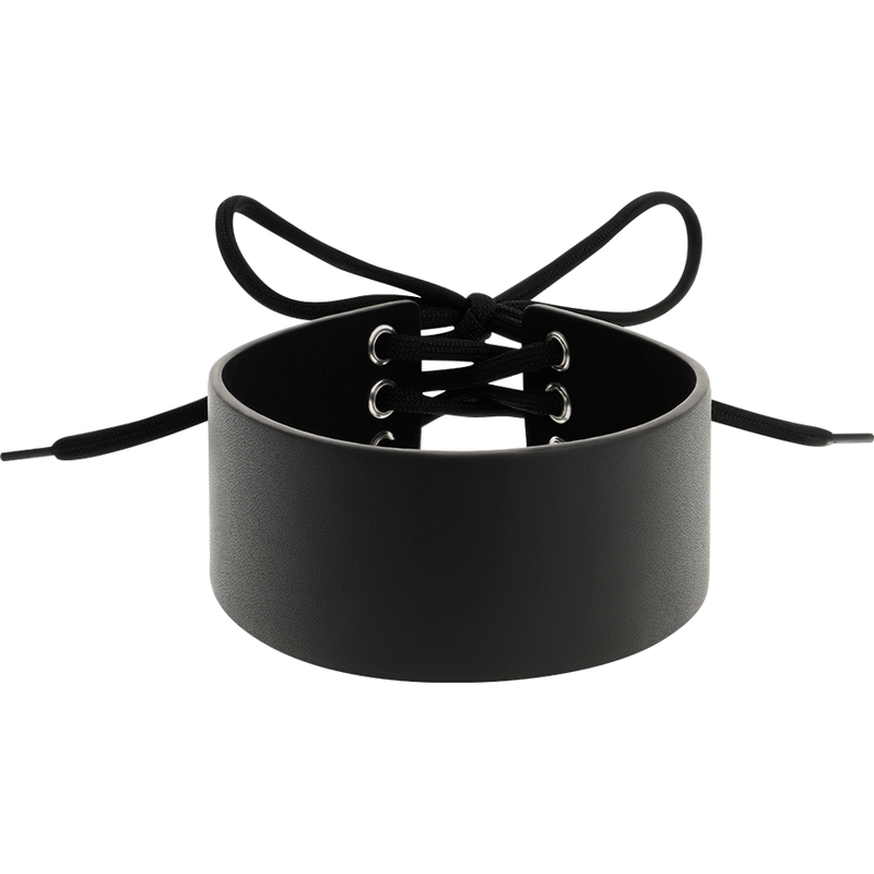 DelighToys - Coquette – Chic Desire Vegan Leather Adjustable Choker (1)