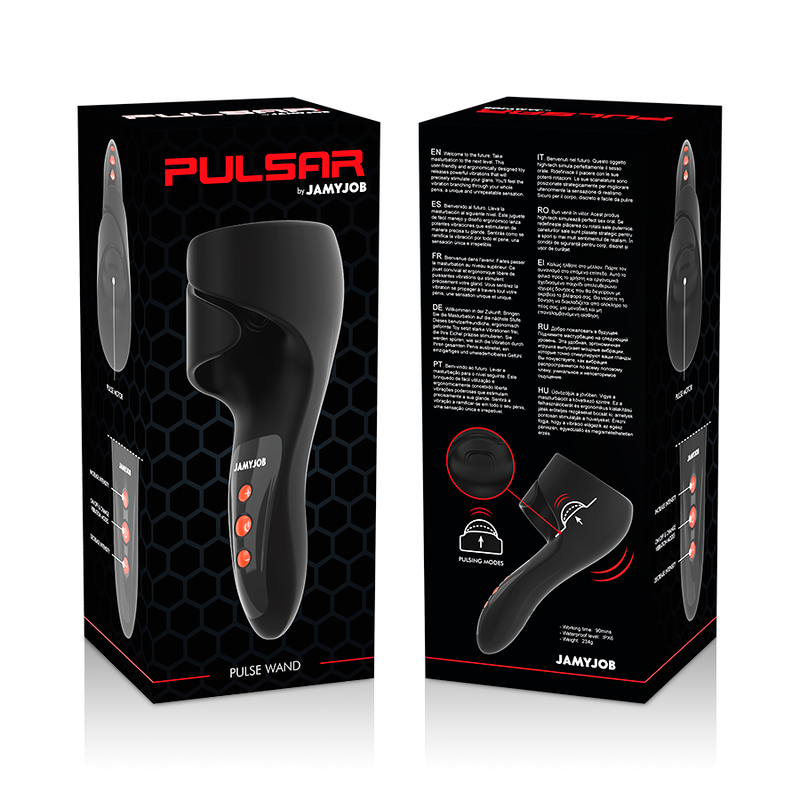 JAMYJOB - Pulsar Wand Advanced Vibration and Pulsation Modes
