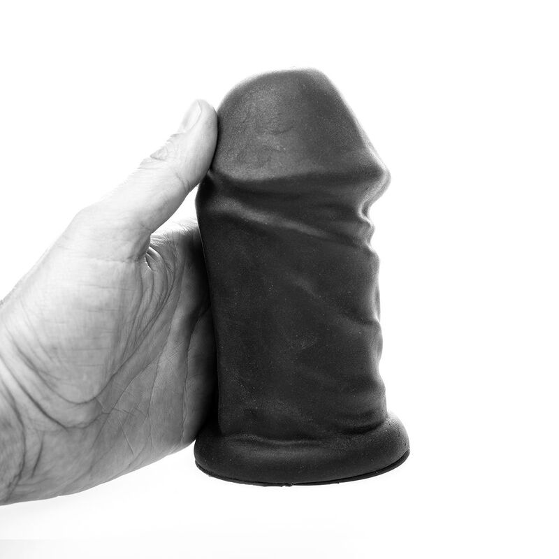 Experience deep, lifelike sensations with the All Black Masturbator Male. Realistic, veiny design and tight passage. Body-safe and made in Belgium for intense satisfaction.4