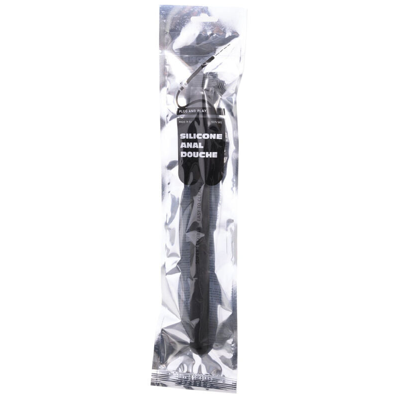 Enjoy a thorough, controlled cleanse with the All Black Anal Sistema Stopper. Flexible silicone, stopper tip for comfort, and compatible with all lubricants. Vacuum-packed.2