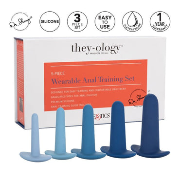 California Exotics They-Ology 5-Piece Anal Training Set – Sex Toy Kits – product photo 2