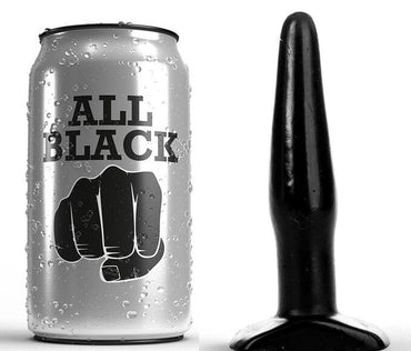Discover deep, satisfying sensations with the All Black Butt Plug Penetrator. Starter size, soft, and body-safe. Perfect for beginners. Compatible with all lubricants.1