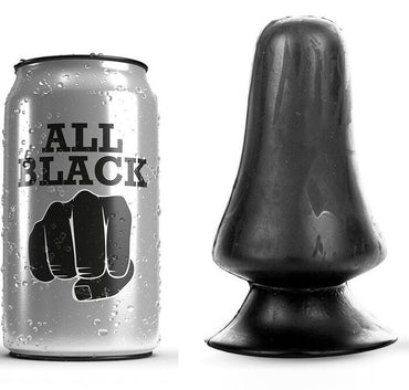 All Black - Anal Butt Plug - Silicone