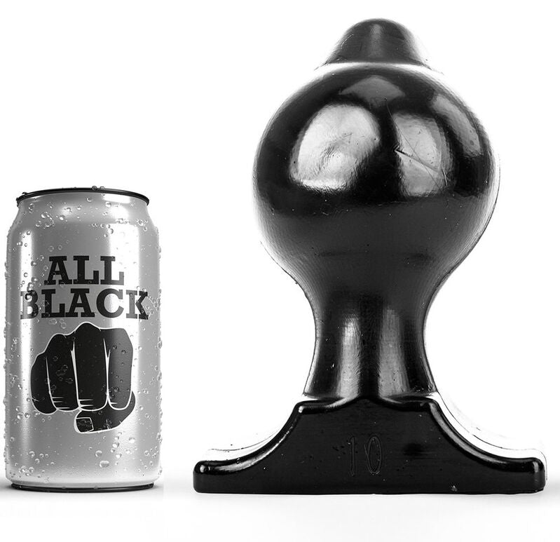 Experience deep stretching with the All Black ButtPlug Ancho. Wide, flexible, and body-safe for intense sensations. Compatible with water and silicone lubricants.1