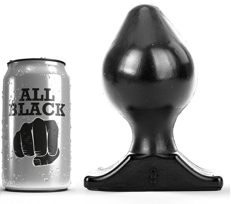 Experience gradual, deep stretching with the All Black Butt Plug. Soft, flexible, and body-safe. Perfect for beginners and advanced users. Compatible with all lubricants.1