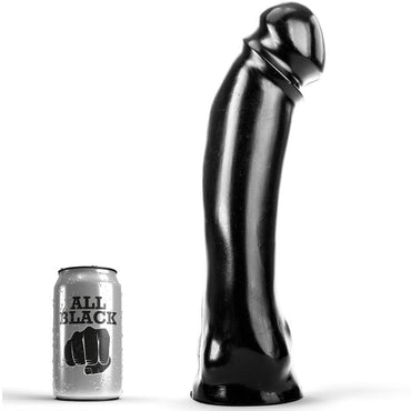 Experience deep, solid pleasure with the All Black Dong Solid Dildo. Straight, sturdy, and body-safe. Perfect for vaginal and anal play, compatible with all lubricants.1