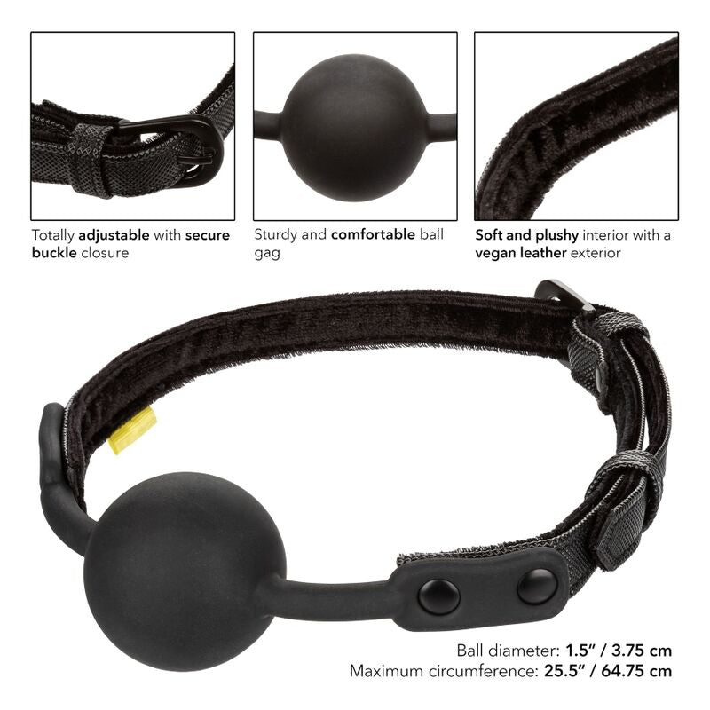 DelighToys - Boundless Ball Gag – Body – Safe Silicone Adjustable Vegan