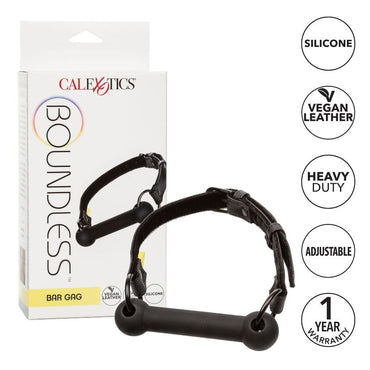 California Exotics Boundless Bar Gag - Adjustable Silicone – Gags & Mouth Restraints – product photo 2