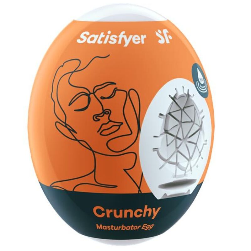 SATISFYER - Crunchy Masturbator Egg by DelighToys