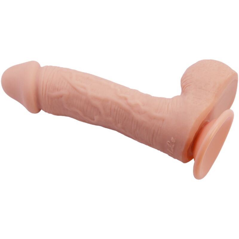 Experience realistic pleasure with Baile Johnson Realistic Skin Dildo. Soft TPR, veiny texture, and suction base. Ships UK & EU. Order now!11