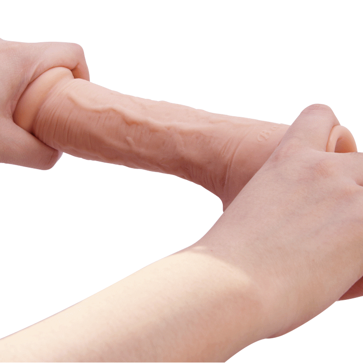 Experience realistic pleasure with Baile Johnson Realistic Skin Dildo. Soft TPR, veiny texture, and suction base. Ships UK & EU. Order now!3