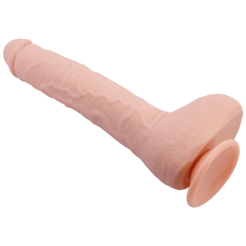 Enjoy lifelike sensations with Baile Flexible Realistic Dildo featuring suction cup base. Ships UK & EU. Order now for flexible, hands-free pleasure!6