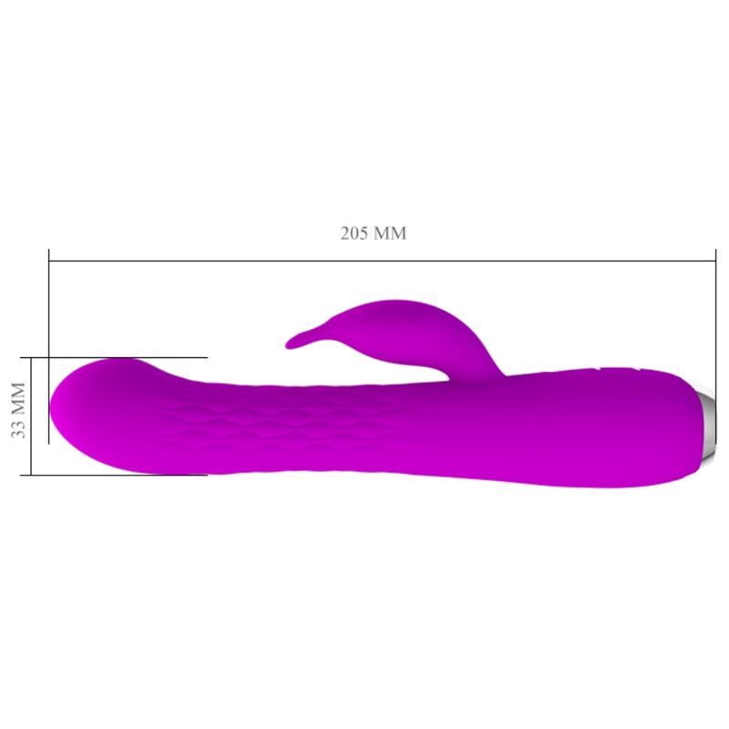 PRETTY LOVE - Molly Vibrator with Rechargeable Rotation by DelighToys