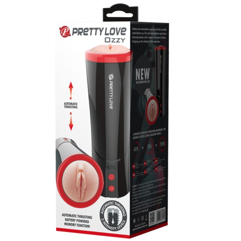 PRETTY LOVE - Ozzy Multifunction Masturbator by DelighToys