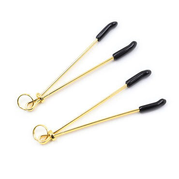 OHMAMA - Golden Nipple Clamps by DelighToys
